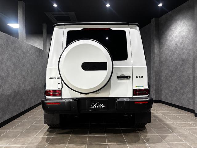 Gクラス G63 マグノヒーローエディション 75台限定 AMGナイトパッケージ・マグノ Gmanufakturプログラムプラス AMGナイトPKGII マグノナイトブラックアクセント マッドブラック22インチAW AMGカーボンファイバーインテ(5枚目)