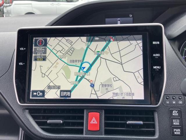 ノア ハイブリッドSiダブルバイビー 新品タイヤ/保証書/純正 10インチ SDナビ/衝突安全装置/両側電動スライドドア/シートヒーター 前席/車線逸脱防止支援システム/シート ハーフレザー/パーキングアシスト バックガイド バックカメラ(9枚目)