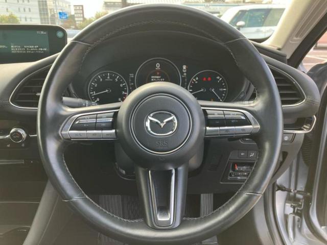 MAZDA3セダン 20S Lパッケージ 新品タイヤ/BOSE/保証書/ディスプレイオーディオ/衝突安全装置/シートヒーター/360°ビューモニター/車線逸脱防止支援システム/シート 合皮/ドライブレコーダー 純正/ヘッドランプ LED(15枚目)