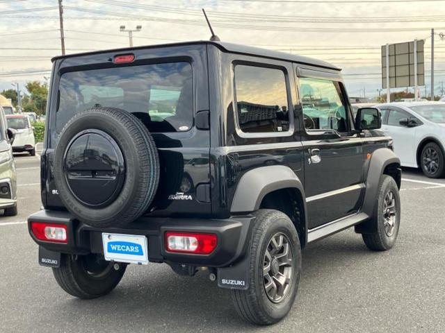 ジムニーシエラ 4WD JC 新品タイヤ/純正 8インチ SDナビ/セーフティサポート(スズキ)/シートヒーター 前席/車線逸脱防止支援システム/ドライブレコーダー 社外/ヘッドランプ LED/Bluetooth接続/ETC(3枚目)