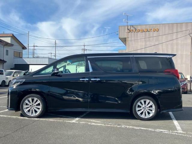 アルファード S Aパッケージ 新品タイヤ/サンルーフ/保証書/社外 11インチ SDナビ/フリップダウンモニター 社外 12.8インチ/トヨタセーフティセンス/両側電動スライドドア/車線逸脱防止支援システム 衝突被害軽減システム(2枚目)