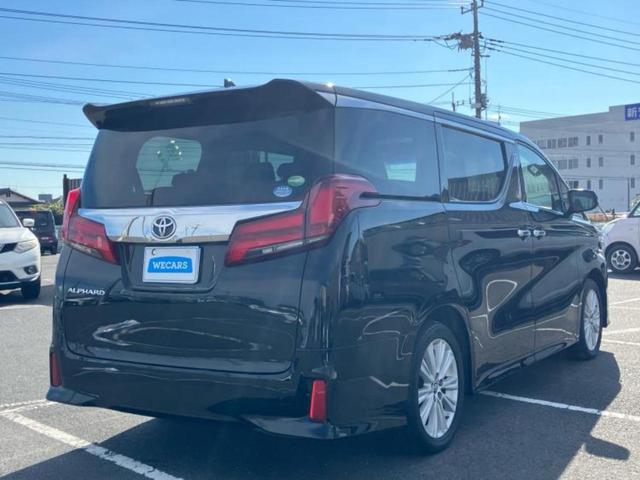 アルファード S Aパッケージ 新品タイヤ/サンルーフ/保証書/社外 11インチ SDナビ/フリップダウンモニター 社外 12.8インチ/トヨタセーフティセンス/両側電動スライドドア/車線逸脱防止支援システム 衝突被害軽減システム(3枚目)