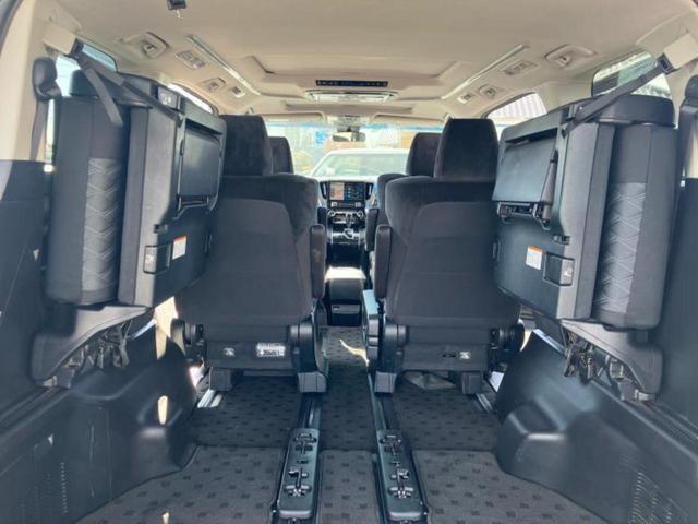 アルファード S Aパッケージ 新品タイヤ/サンルーフ/保証書/社外 11インチ SDナビ/フリップダウンモニター 社外 12.8インチ/トヨタセーフティセンス/両側電動スライドドア/車線逸脱防止支援システム 衝突被害軽減システム(21枚目)