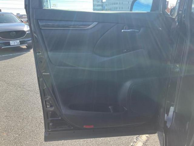 アルファード S Aパッケージ 新品タイヤ/サンルーフ/保証書/社外 11インチ SDナビ/フリップダウンモニター 社外 12.8インチ/トヨタセーフティセンス/両側電動スライドドア/車線逸脱防止支援システム 衝突被害軽減システム(22枚目)