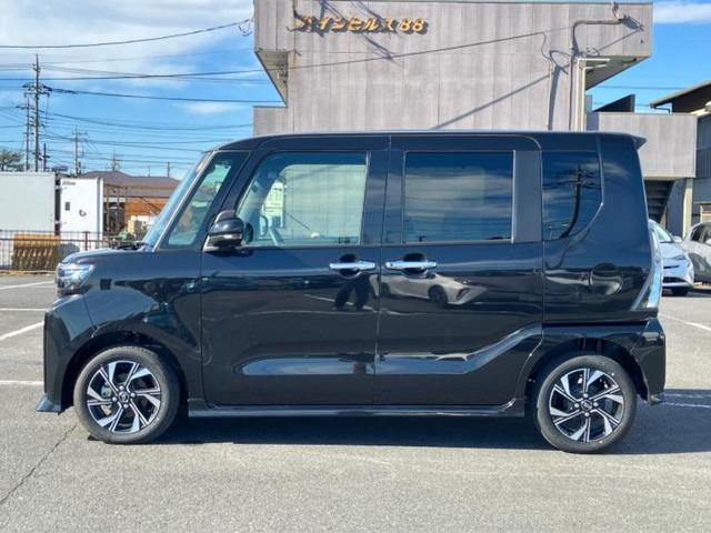 タント カスタムＸ　保証書／純正　１０インチ　メモリーナビ／スマートアシスト（トヨタ・ダイハツ）／両側電動スライドドア／シートヒーター　前席／車線逸脱防止支援システム／パーキングアシスト　バックガイド　バックカメラ（2枚目）