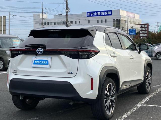 ヤリスクロス ハイブリッドG 新品タイヤ/保証書/ディスプレイオーディオ+ナビ8インチ/衝突安全装置/シートヒーター 前席/パノラミックビューモニター/車線逸脱防止支援システム/ドライブレコーダー 純正 衝突被害軽減システム(3枚目)