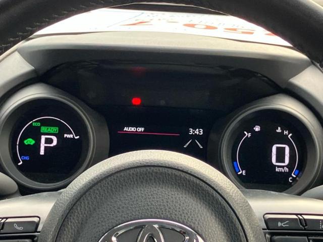 ヤリスクロス ハイブリッドG 新品タイヤ/保証書/ディスプレイオーディオ+ナビ8インチ/衝突安全装置/シートヒーター 前席/パノラミックビューモニター/車線逸脱防止支援システム/ドライブレコーダー 純正 衝突被害軽減システム(13枚目)