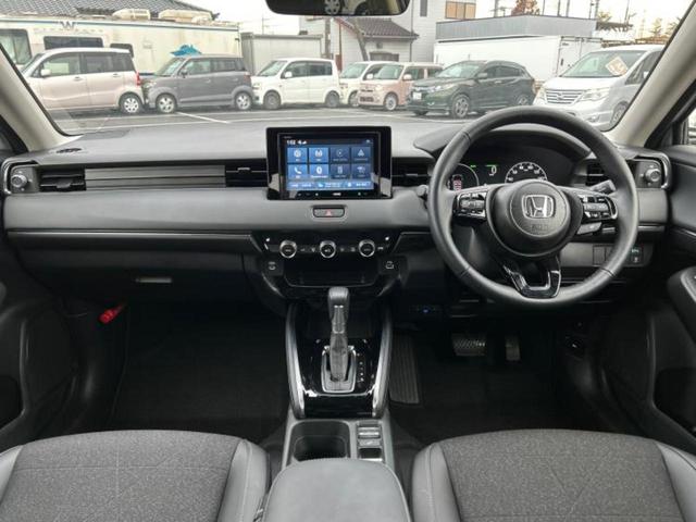 ヴェゼル eHEV Z 保証書/ディスプレイオーディオ/ホンダセンシング/シートヒーター 前席/車線逸脱防止支援システム/シート ハーフレザー/電動バックドア/ヘッドランプ LED/Bluetooth接続/ETC(4枚目)