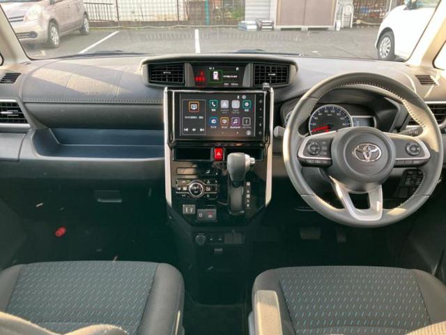 ルーミー カスタムG-T ディスプレイオーディオ9インチ/スマートアシスト(トヨタ・ダイハツ)/両側電動スライドドア/パノラミックビューモニター/車線逸脱防止支援システム/ドライブレコーダー 前後 衝突被害軽減システム TV(4枚目)