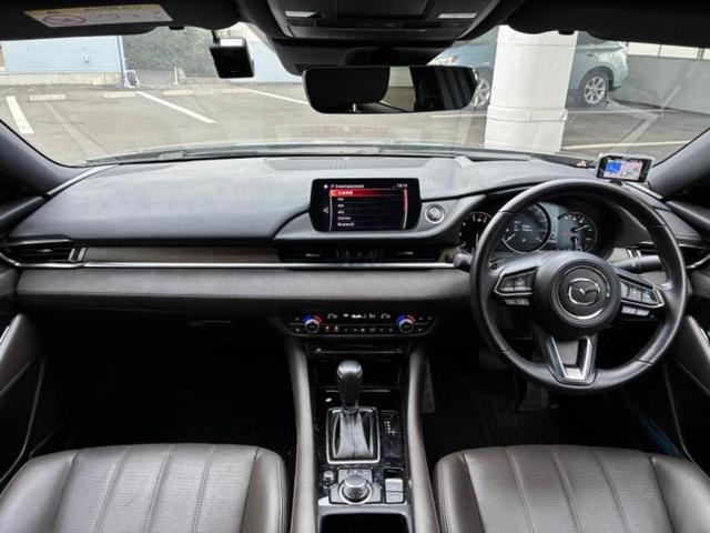 アテンザワゴン XD Lパッケージ 純正 8インチ ナビ/衝突安全装置/シートヒーター 前席/360°ビューモニター/車線逸脱防止支援システム/シート フルレザー/ヘッドランプ LED/Bluetooth接続/ETC/EBD付ABS(4枚目)