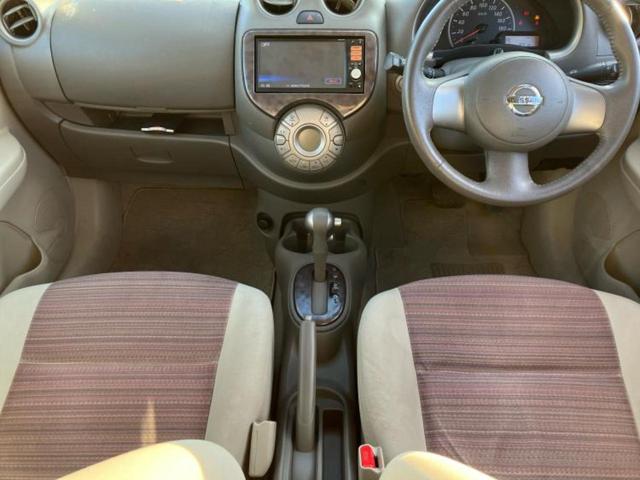 マーチ ボレロ 新品タイヤ/純正 SDナビ/ヘッドランプ HID/ETC/EBD付ABS/アイドリングストップ/ワンセグTV/エアバッグ 運転席/エアバッグ 助手席/アルミホイール 社外 14インチ ワンオーナー(4枚目)