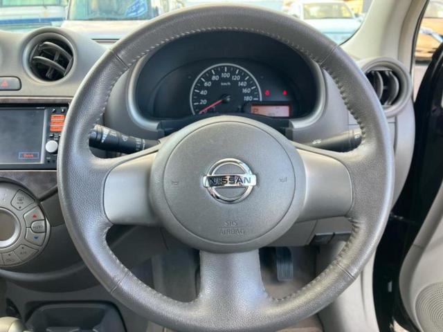 マーチ ボレロ 新品タイヤ/純正 SDナビ/ヘッドランプ HID/ETC/EBD付ABS/アイドリングストップ/ワンセグTV/エアバッグ 運転席/エアバッグ 助手席/アルミホイール 社外 14インチ ワンオーナー(15枚目)