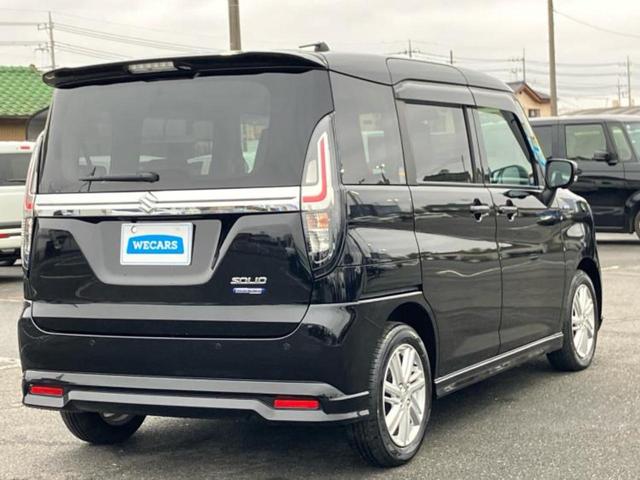 ソリオ ４ＷＤハイブリッドＭＺ　保証書／純正　９インチ　ＳＤナビ／セーフティサポート（スズキ）／両側電動スライドドア／シートヒーター　前席／全方位モニター用カメラ／車線逸脱防止支援システム／ドライブレコーダー　前後　全周囲カメラ（3枚目）