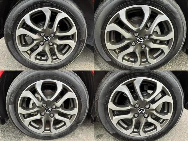 デミオ ＸＤツーリング　純正エアロ／純正　ＳＤナビ／衝突安全装置／ヘッドランプ　ＬＥＤ／Ｂｌｕｅｔｏｏｔｈ接続／ＥＴＣ／ＥＢＤ付ＡＢＳ／横滑り防止装置／アイドリングストップ／クルーズコントロール／バックモニター　フルエアロ（50枚目）