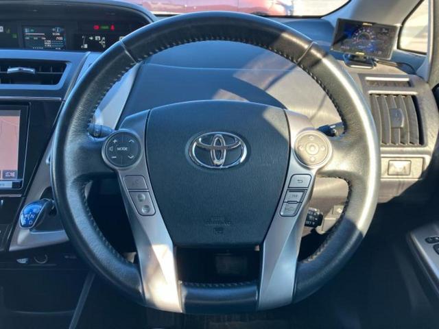 プリウスα Ｇツーリングセレクション　純正　８インチ　ＳＤナビ／衝突安全装置／車線逸脱防止支援システム／シート　ハーフレザー／ヘッドランプ　ＬＥＤ／Ｂｌｕｅｔｏｏｔｈ接続／ＥＴＣ／ＥＢＤ付ＡＢＳ／横滑り防止装置／クルーズコントロール（15枚目）