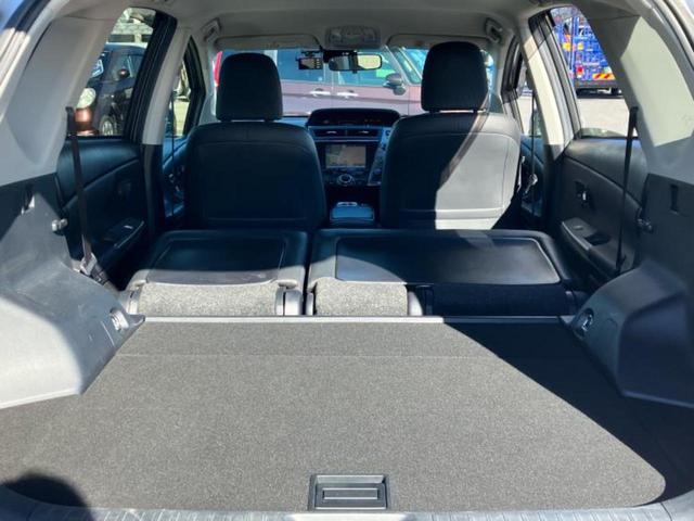 プリウスα Ｇツーリングセレクション　純正　８インチ　ＳＤナビ／衝突安全装置／車線逸脱防止支援システム／シート　ハーフレザー／ヘッドランプ　ＬＥＤ／Ｂｌｕｅｔｏｏｔｈ接続／ＥＴＣ／ＥＢＤ付ＡＢＳ／横滑り防止装置／クルーズコントロール（20枚目）