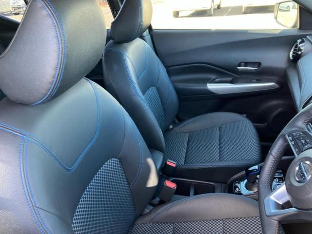 キックス Ｘ　新品タイヤ／社外　ナビ／インテリジェントルームミラー／エマージェンシーブレーキ／アラウンドビューモニター／車線逸脱防止支援システム／シート　ハーフレザー／プロパイロット／ヘッドランプ　ＬＥＤ　ＥＴＣ（5枚目）