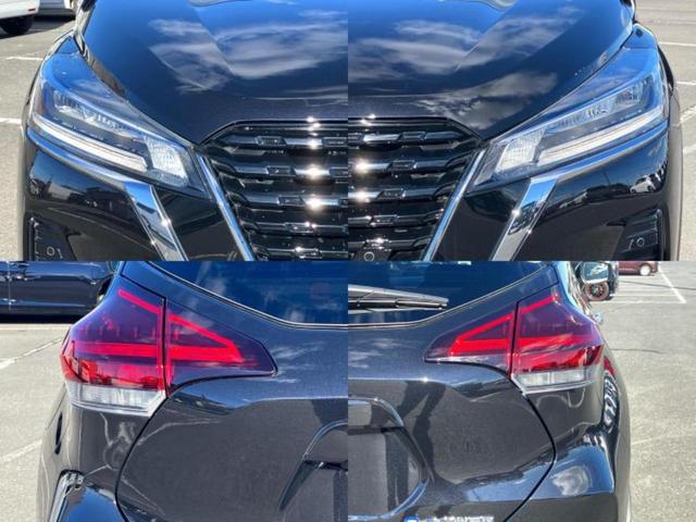 キックス Ｘ　新品タイヤ／社外　ナビ／インテリジェントルームミラー／エマージェンシーブレーキ／アラウンドビューモニター／車線逸脱防止支援システム／シート　ハーフレザー／プロパイロット／ヘッドランプ　ＬＥＤ　ＥＴＣ（51枚目）