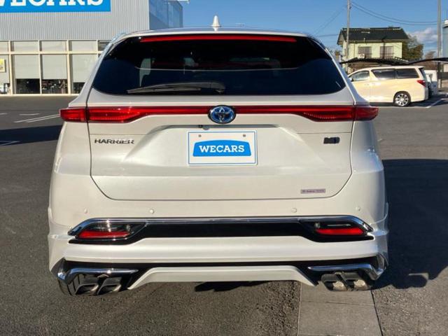 ハリアーハイブリッド Ｚレザーパッケージ　新品タイヤ／調光パノラマルーフ／モデリスタエアロ／ＪＢＬ／保証書／ディスプレイオーディオ＋ナビ１２．３インチ／デジタルインナーミラー／トヨタセーフティセンス／エアーシート　前席　革シート　全周囲カメラ（46枚目）