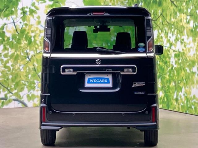 スペーシアカスタム ハイブリッドＸＳ　新品タイヤ／保証書／社外　ＳＤナビ／セーフティサポート（スズキ）／両側電動スライドドア／シートヒーター　運転席／車線逸脱防止支援システム／パーキングアシスト　バックガイド　衝突被害軽減システム　記録簿（33枚目）