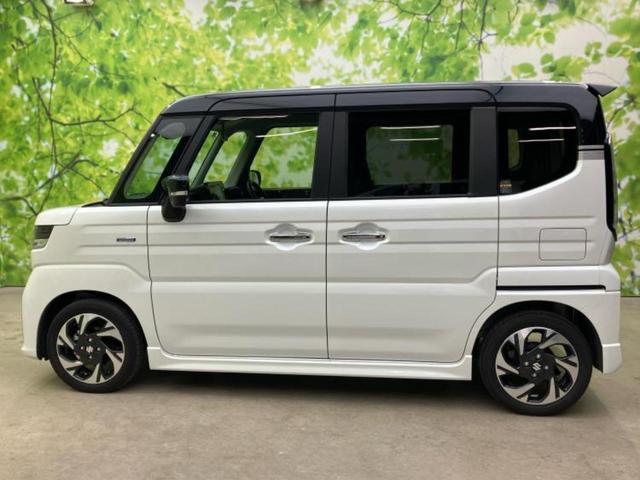 スペーシアカスタム ハイブリッドXSターボ 保証書/純正 9インチ SDナビ/セーフティサポート(スズキ)/両側電動スライドドア/シートヒーター 前席/全方位モニター用カメラ/車線逸脱防止支援システム/シート ハーフレザー 衝突被害軽減システム(2枚目)