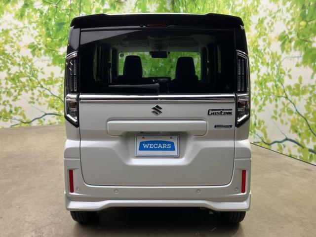 スペーシアカスタム ハイブリッドＸＳターボ　保証書／純正　９インチ　ＳＤナビ／セーフティサポート（スズキ）／両側電動スライドドア／シートヒーター　前席／全方位モニター用カメラ／車線逸脱防止支援システム／シート　ハーフレザー　衝突被害軽減システム（32枚目）