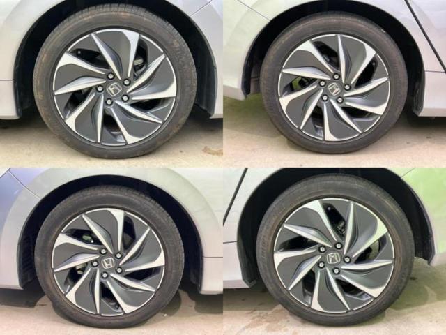 インサイト EX 新品タイヤ/保証書/純正 9インチ SDナビ/衝突安全装置/シートヒーター 前席/車線逸脱防止支援システム/シート ハーフレザー/ドライブレコーダー 前後/ヘッドランプ LED 衝突被害軽減システム(52枚目)