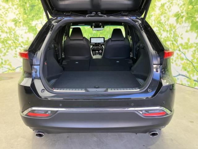 ハリアーハイブリッド Ｚ　ＪＢＬ／保証書／ディスプレイオーディオ＋ナビ１２．３インチ／デジタルインナーミラー／トヨタセーフティセンス／車線逸脱防止支援システム／シート　ハーフレザー／電動バックドア　衝突被害軽減システム（19枚目）