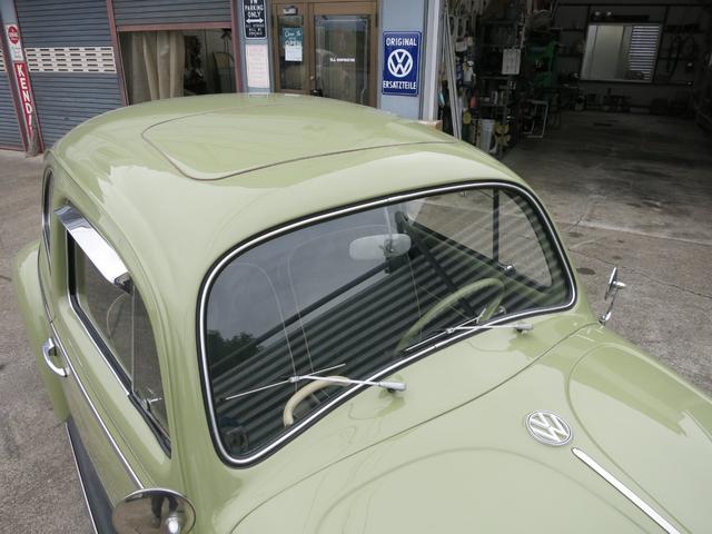 ビートル 1200 スモールウインド スライディングルーフ 1500cc 12ボルト変更 フロント車高調整 ミシュランXZX ETC USB電源(14枚目)