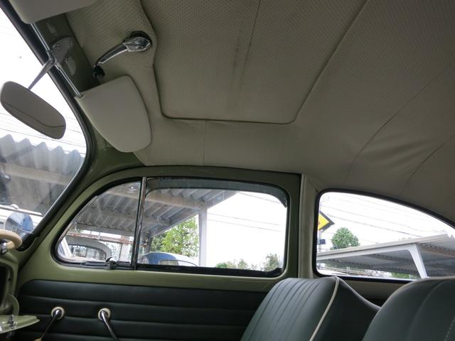 ビートル 1200 スモールウインド スライディングルーフ 1500cc 12ボルト変更 フロント車高調整 ミシュランXZX ETC USB電源(51枚目)