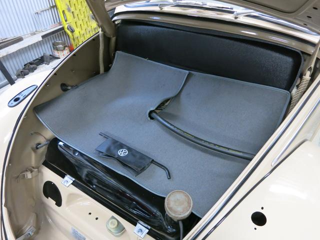 ビートル １２Ｖ　１５００ｃｃ　エアコン付　ＥＴＣ付　ＮＥＷヘッドライナー　バンブーパーセル　リボンタイヤ　オルタネーター交換　ココスマット（70枚目）