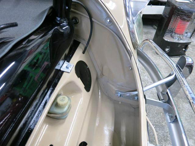 ビートル １２Ｖ　１５００ｃｃ　エアコン付　ＥＴＣ付　ＮＥＷヘッドライナー　バンブーパーセル　リボンタイヤ　オルタネーター交換　ココスマット（72枚目）