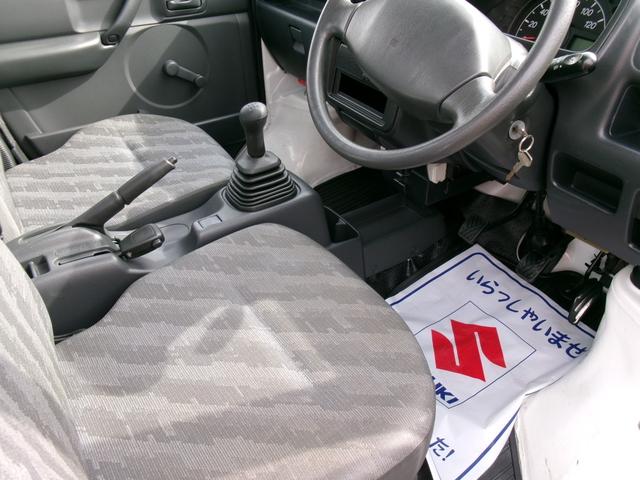 キャリイトラック KCエアコン・パワステ 高低速2段切換式4WD 禁煙車(10枚目)