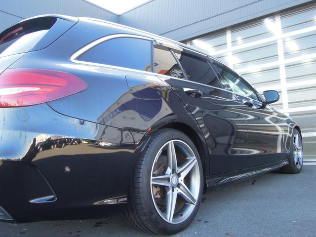 Cクラスステーションワゴン C200 ステーションワゴン スポーツ レーダーセーフティパッケージ/衝突軽減ブレーキ/LEDヘッドライト/純正ナビ/フルセグTV/DVD再生/ドラレコ/Bカメラ/ETC/Pバックドア/プッシュスタート/スマートキー/クルコン/純正18AW(8枚目)