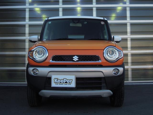 ハスラー Ｘ　レーダーブレーキサポート／軽減ブレーキ／横滑り防止／キセノンヘッドライト／純正ナビ／ＴＶ／ドライブレコーダー／バックカメラ／ＥＴＣ／シートヒーター／純正１５インチアルミ（2枚目）