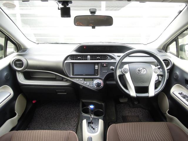 アクア Ｇ　ＬＥＤヘッドライト／ナビ／フルセグＴＶ／ドライブレコーダー／バックカメラ／ＥＴＣ／シートヒーター／プッシュスタート／スマートキー／１５インチアルミ（15枚目）