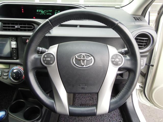 アクア Ｇ　ＬＥＤヘッドライト／ナビ／フルセグＴＶ／ドライブレコーダー／バックカメラ／ＥＴＣ／シートヒーター／プッシュスタート／スマートキー／１５インチアルミ（16枚目）