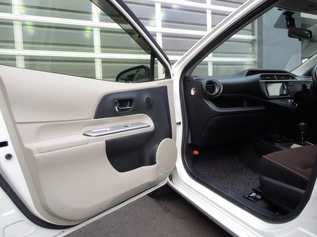 アクア Ｇ　ＬＥＤヘッドライト／ナビ／フルセグＴＶ／ドライブレコーダー／バックカメラ／ＥＴＣ／シートヒーター／プッシュスタート／スマートキー／１５インチアルミ（36枚目）