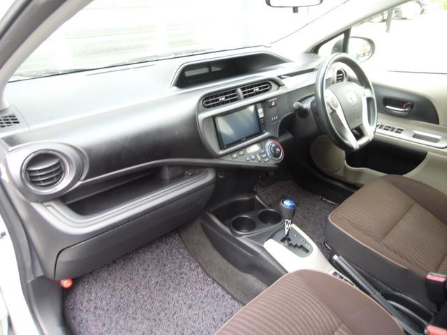 アクア Ｇ　ＬＥＤヘッドライト／ナビ／フルセグＴＶ／ドライブレコーダー／バックカメラ／ＥＴＣ／シートヒーター／プッシュスタート／スマートキー／１５インチアルミ（38枚目）