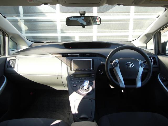 プリウス Sツーリングセレクション LEDヘッドライト/ナビ/フルセグTV/DVD再生/純正17インチアルミ(16枚目)