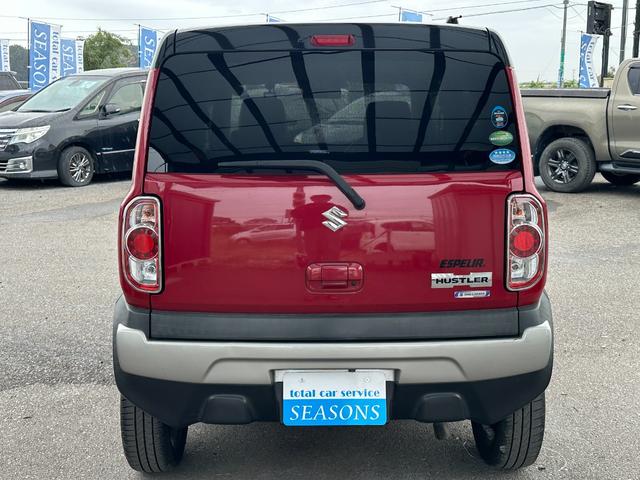 ハスラー JスタイルIIターボ ワンオーナー 4WD 社外ダウンサス 純正フルセグ8インチメモリーナビ バックカメラ Bluetoothミュージック ビルトインETC 前席シートヒーター HID LEDフォグ USBポート ドラレコ(22枚目)