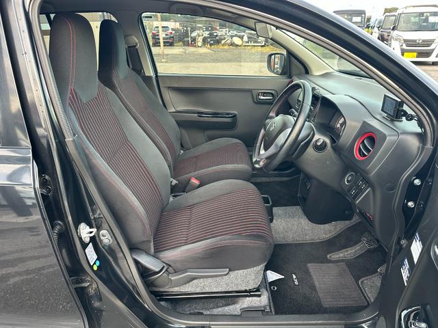 アルトターボRS ベースグレード レーダー探知機 ドラレコ ポータブルナビ 社外オーディオ 衝突軽減装置 運転席シートヒーター HIDヘッドライト スマートキー スペアキー プッシュスタート(24枚目)