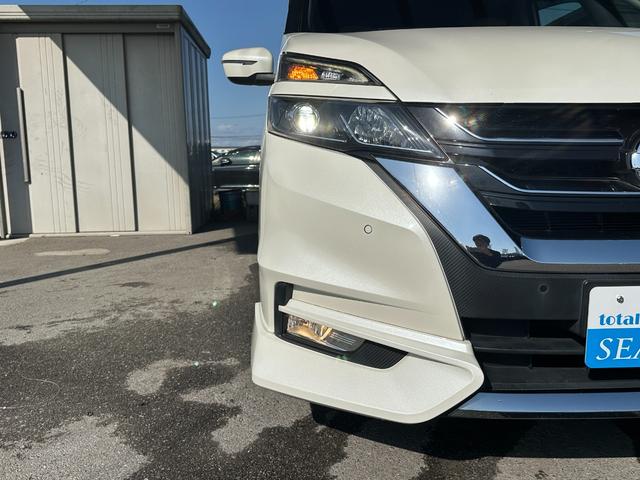 セレナ ハイウェイスター プロパイロットエディション プロパイロット 純正フルセグナビ 純正フリップダウン バックカメラ Bluetoothミュージック ETC 両側パワースライド ハーフレザーシート LEDヘッドライト(27枚目)