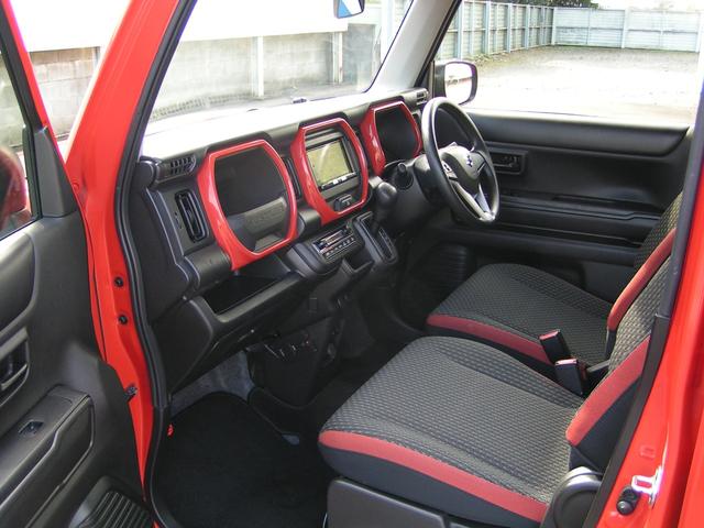 ハスラー ハイブリッドG Bluetooth ナビ バックカメラ ETC 左右シートヒーター スマートキー DVD再生 衝突軽減 デュアルカメラブレーキサポート(13枚目)