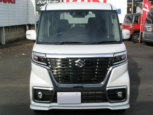 スペーシアカスタム ハイブリッドＧＳ　アダプティブクルーズコントロール　左パワースライド　ＥＴＣ　フルセグ　Ｂｌｕｅｔｏｏｔｈ　ＤＶＤ再生　地図データ２０２４年シートヒーター　ＬＥＤヘッドランプ　ＬＥＤフォグランプ　リアロールサンシェード（2枚目）