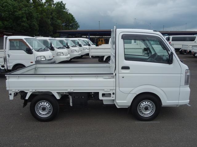 KCエアコン・パワステ 車検R5年10月 5MT ETC ドアバイザー ラジオ付 最大積載量350kg(4枚目)