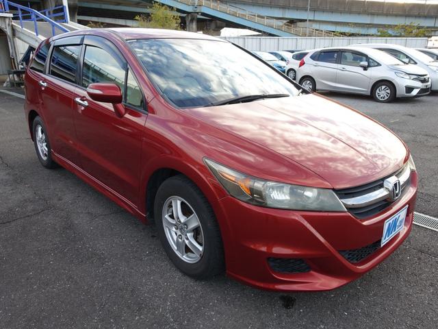 ストリーム ZS HDDナビパッケージ 純正HDDナビ バックカメラ ETC キーレス HIDヘッドライト オートライト ステアリングリモコン エアロ 純正アルミ(6枚目)