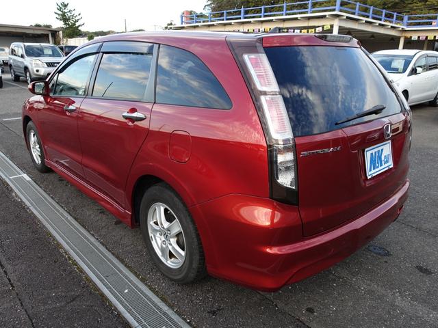 ストリーム ZS HDDナビパッケージ 純正HDDナビ バックカメラ ETC キーレス HIDヘッドライト オートライト ステアリングリモコン エアロ 純正アルミ(9枚目)