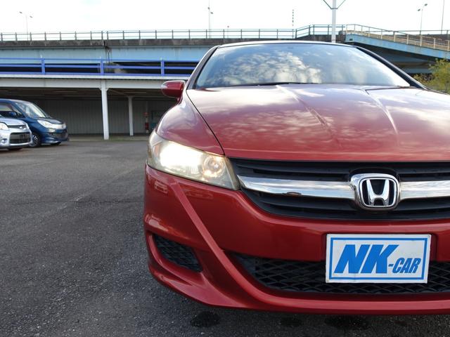 ストリーム ZS HDDナビパッケージ 純正HDDナビ バックカメラ ETC キーレス HIDヘッドライト オートライト ステアリングリモコン エアロ 純正アルミ(27枚目)