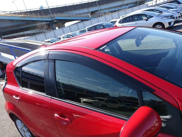 アクア G 純正メモリーナビ バックカメラ フルセグ Bluetooth スマートキー プッシュスタート ステアリングリモコン オートライト 社外アルミ(30枚目)